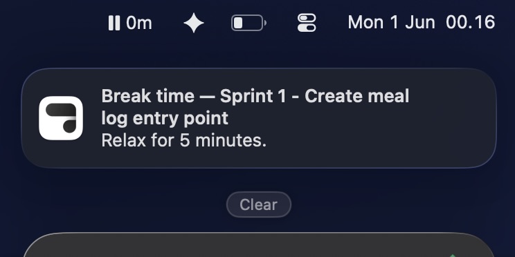 notification reminder